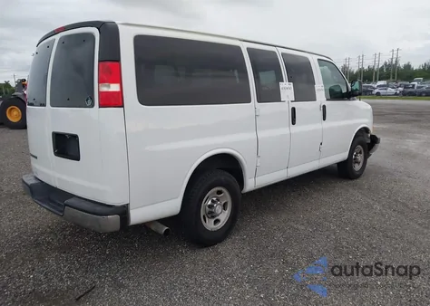 2019 Chevrolet Express 2500 Lt из США, поврежденный, VIN 1GAWGFFG9K1256916